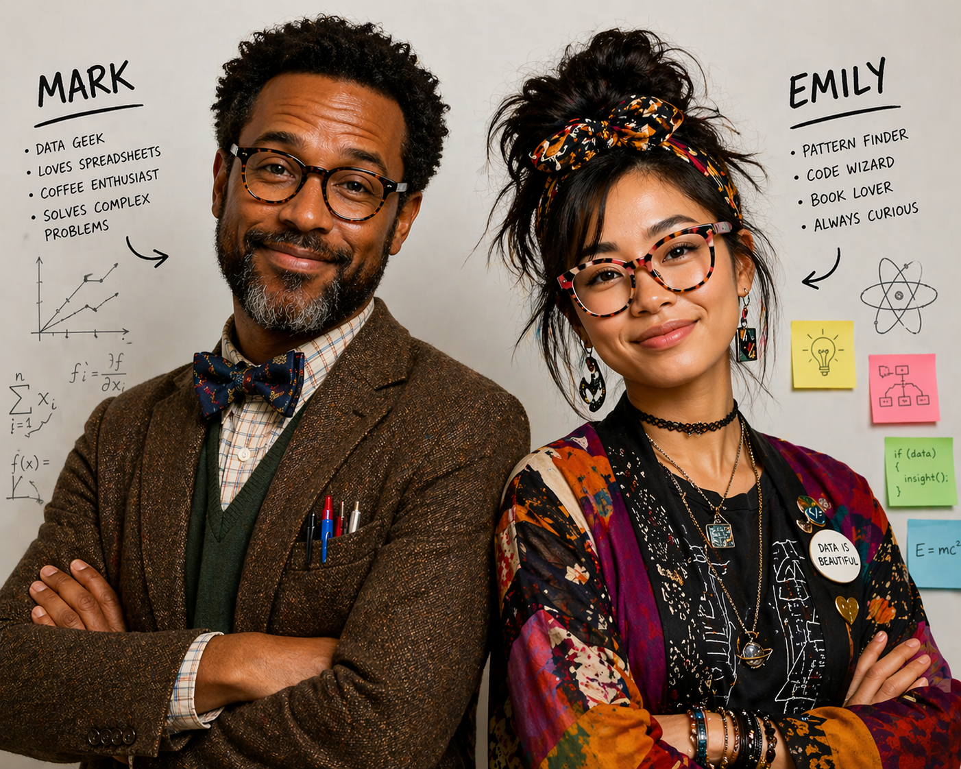 Mark and Emily, hosts of the Crystal Shift Podcast